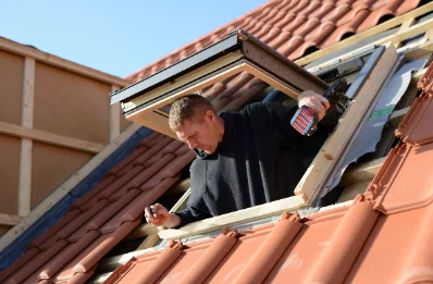 Pose de fenêtres de toit Velux à Bangor